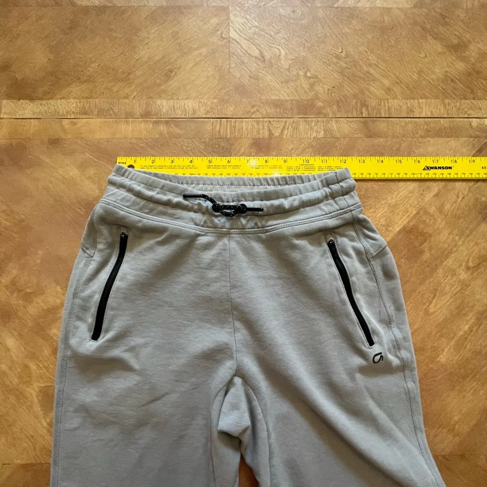 Grey Tie-Waist Shorts - GAP Kids - Black Zip Pockets - XXL (18-20)
